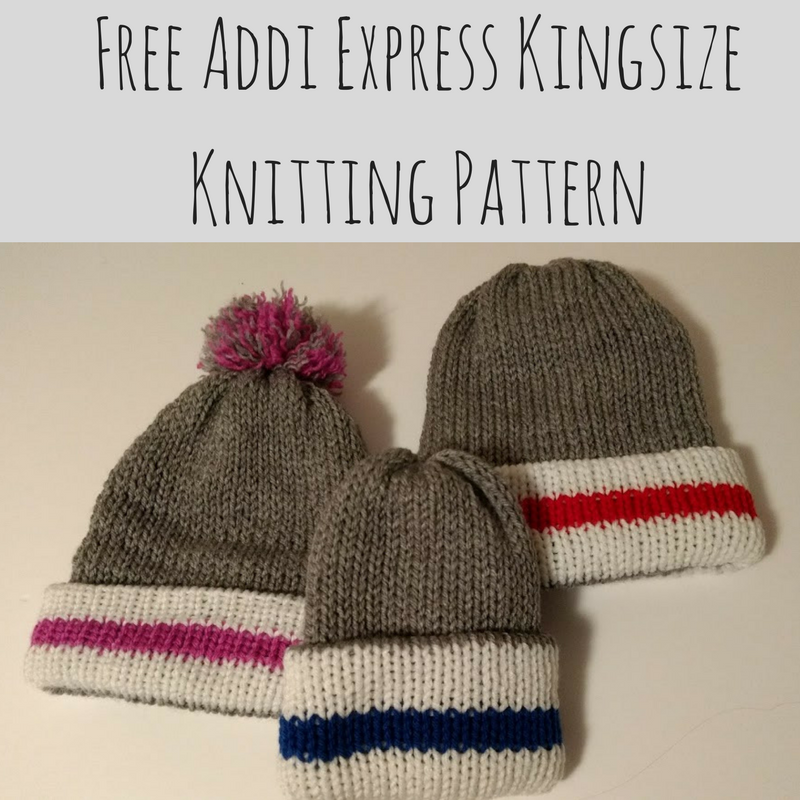 Addi Express King Size Knitting Machine Projects - Yay For Yarn  Machine  knitting, Knitting machine patterns, Addi knitting machine